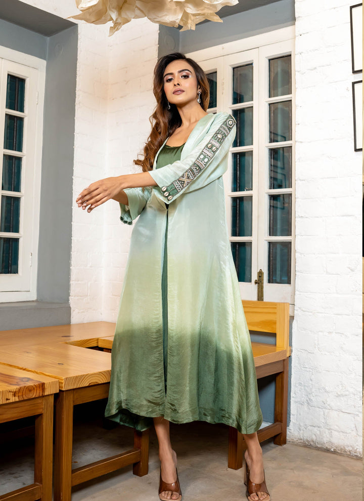 green-shaded-tissue-jacket-with-dress-1